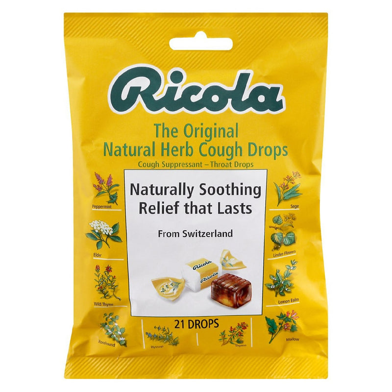 Ricola Tos Drops Original 21 gotas