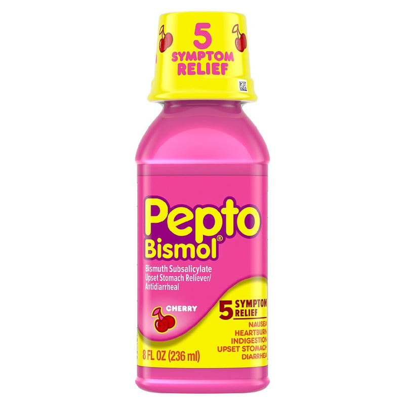 Alivio de síntomas de pepto bismol 8oz