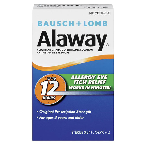 Bausch & Lomb Alaway Eye Itch Relief Antihistamine Gots