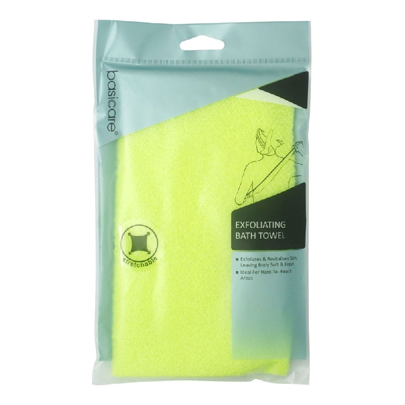 Basicare Exfolianting Bath Towel 2334