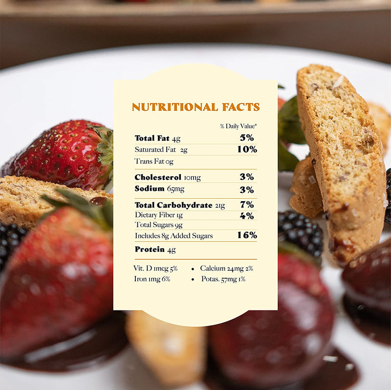 L'ORO del Sud Cantuccini Biscotti con almendra 6.3oz