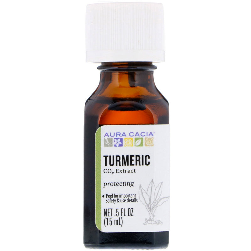 Aura Cacia Essential Oil Turmeric 0.5 Ounce