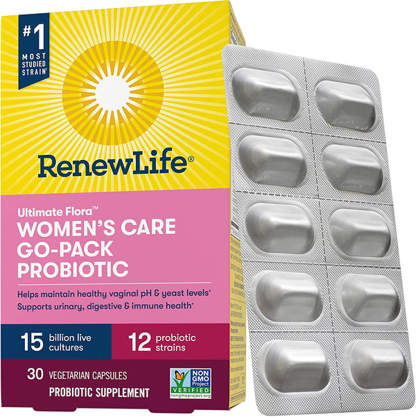 Renovar la vida Ultimate Flora Probiótica para mujeres 15 mil millones