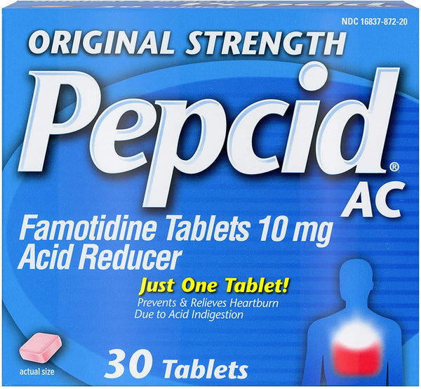Pepcid AC Original Fuerza 10 mg