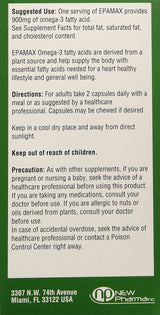 New Pharma Epamax Omega 3 ácidos grasos Softgels