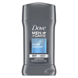 Dove Men+Care Antiperspirant Deodorant Stick Clean Comfort 2.7 oz