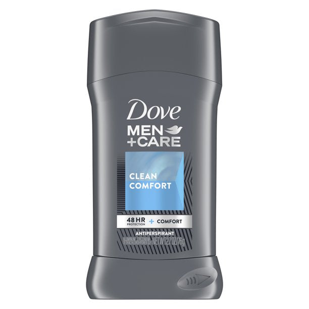 Dove Men+Care Antiperspirant Deodorant Stick Clean Comfort 2.7 oz