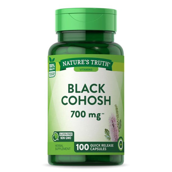 Nature's Truth Black Cohosh 700mg 100 Capsules