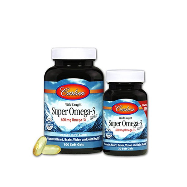 Carlson Super Omega-3 Gems Softgels 1200mg