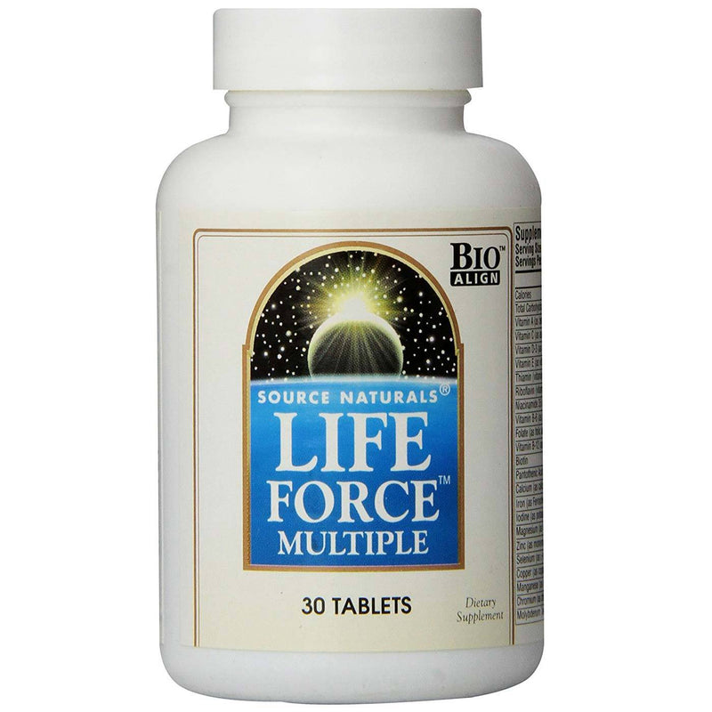 Source Naturals Life Force Multiple 30 Tablets