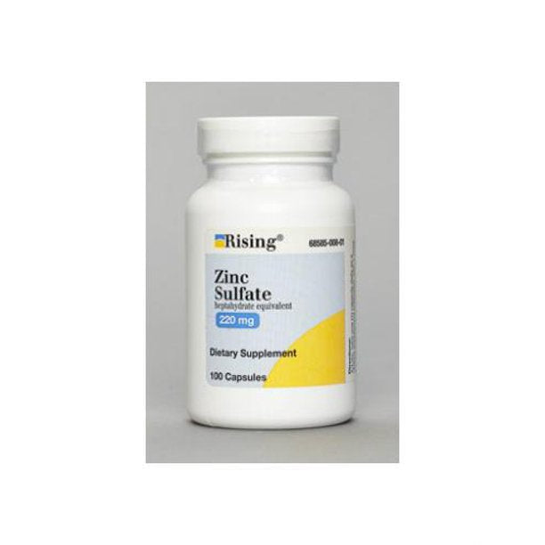 Zinc Sulfate heptahydrate equivalent 220 Mg Capsules