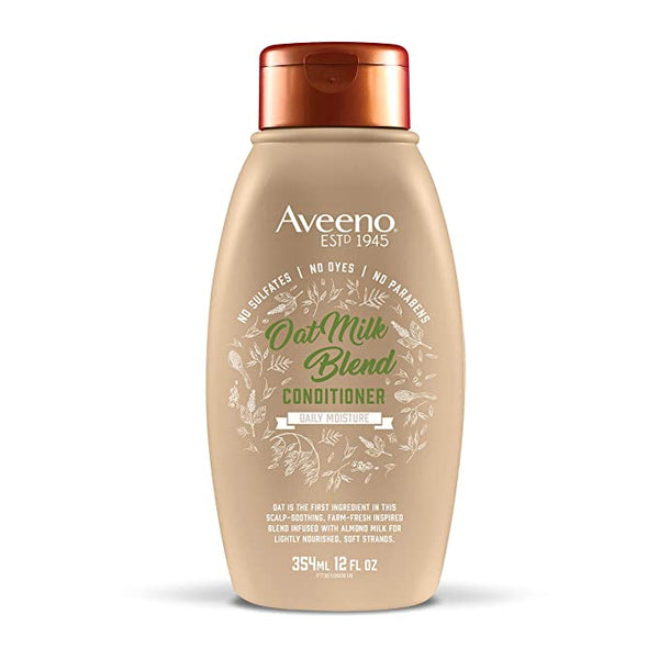 Acondicionador de mezcla de leche de avena para aliviantes de Aveeno, 12 oz