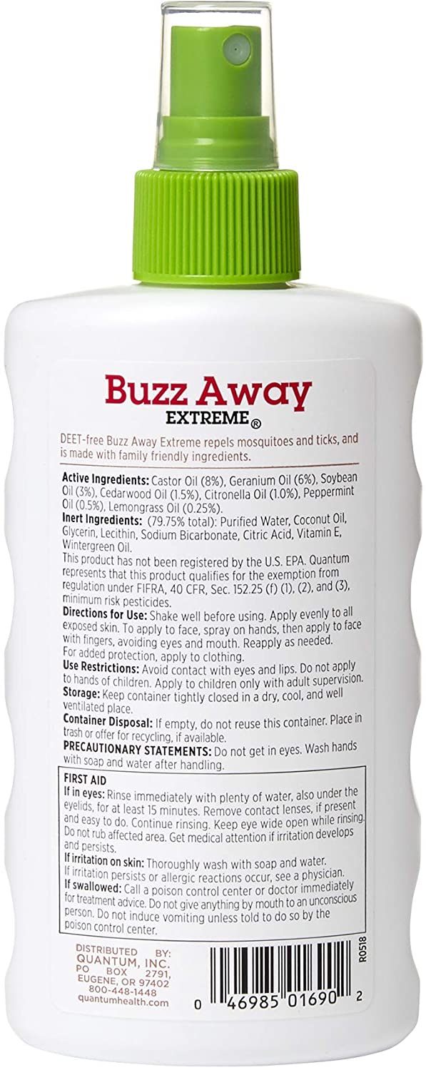 Buzz Away Extreme Natural Insect Repellent