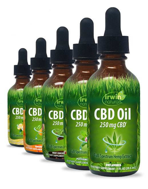 Irwin Naturals CBD Oil 250mg CBD