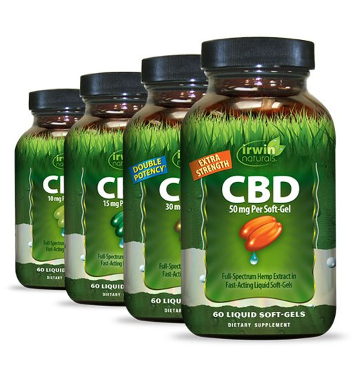 Irwin Naturals CBD Soft Geles 10mg
