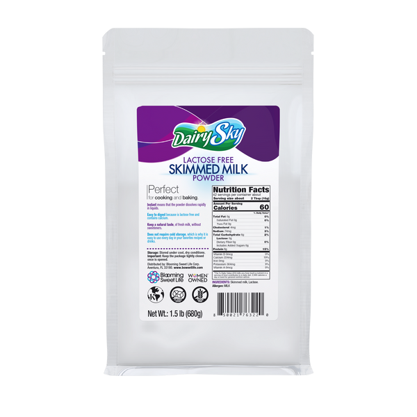 DairySky Lactose Free Skim Milk Powder 1.5 lb
