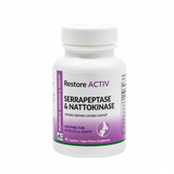 Dynamic Enzymes Restore Active Serrapeptase & Nattokinase 40 Capsules