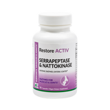 Dynamic Enzymes Restore Active Serrapeptase & Nattokinase 90 Capsules