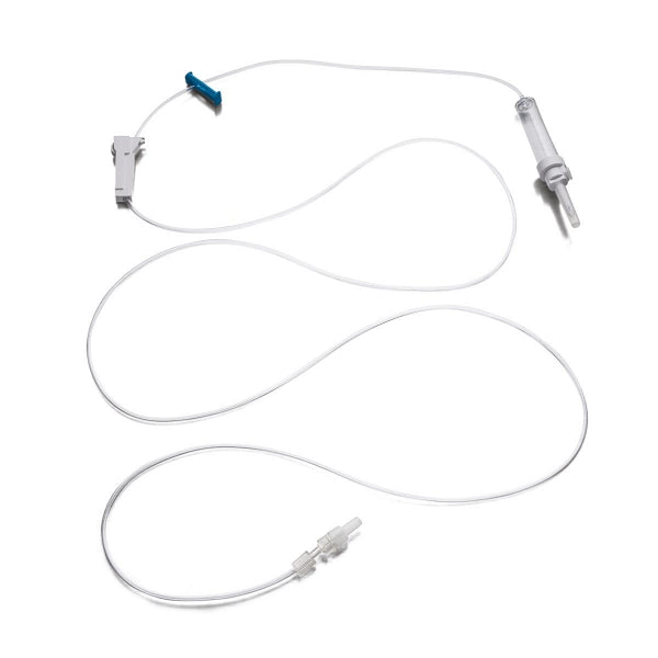 Medline 15 Drop IV Administration Set With Roller Clamp 92"