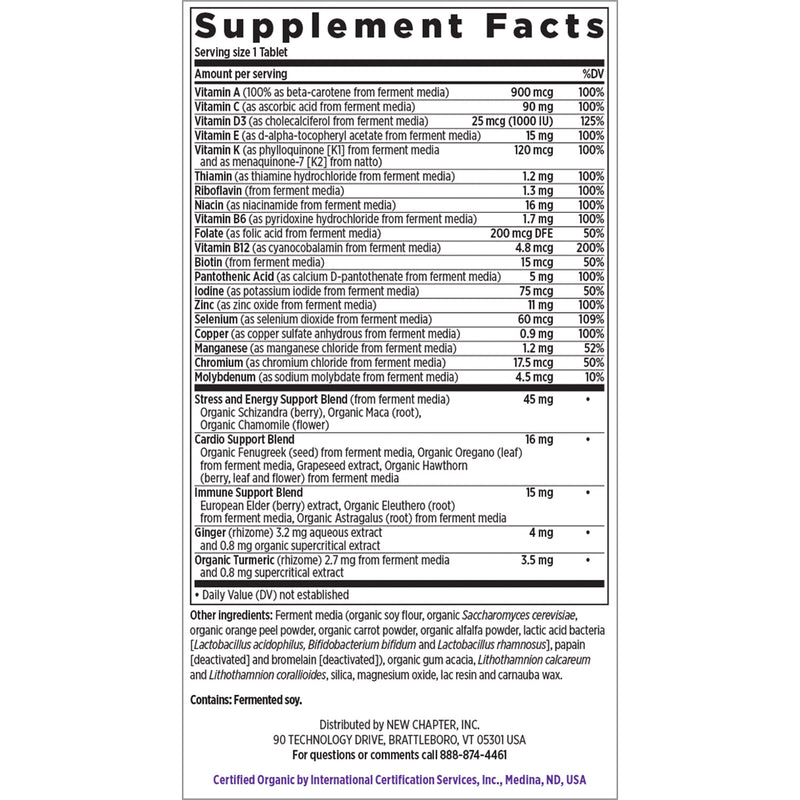 New Chapter Every Man's One Daily Men's Multivitamin 24 Tablets