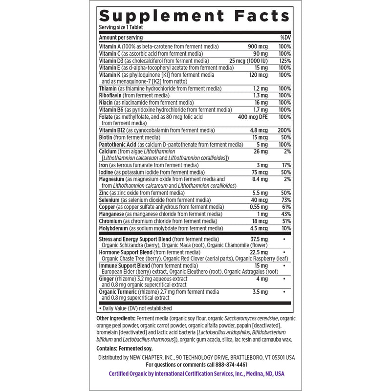 New Chapter Every Woman Women's Multivitamin 24 Tablets