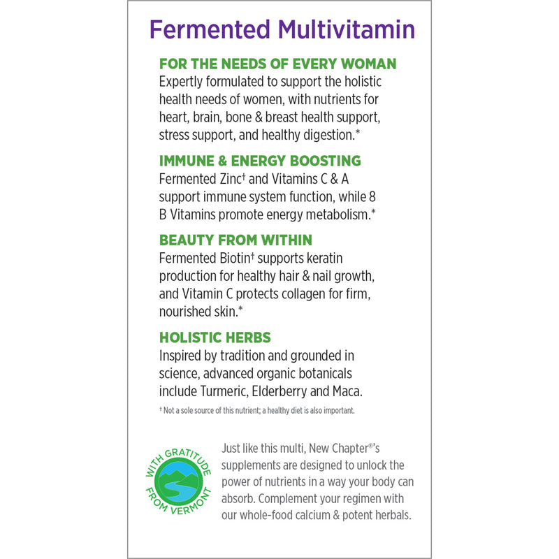 New Chapter Every Woman Women's Multivitamin 24 Tablets
