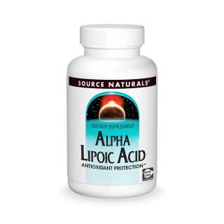 Fuente de ácido alfa lipoico Naturals 300 mg tabletas