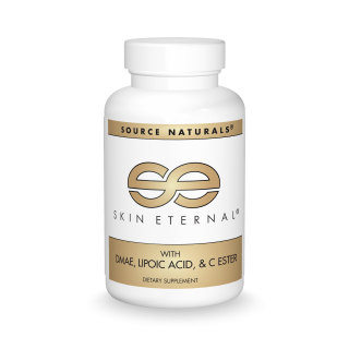 Fuente Naturals Skin Eternal DMAE-lipoico ácido cable C tabletas