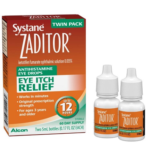 Zaditor Antihistamine Eye Drops
