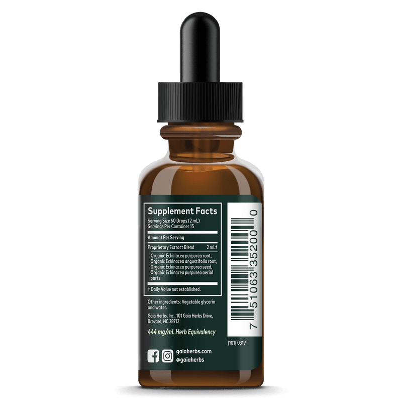 Gaia Herbs Echinacea Supreme-Free Drops