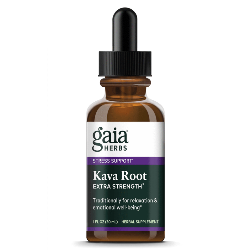 Gaia Herbs Kava Kava Root Fuerza extra