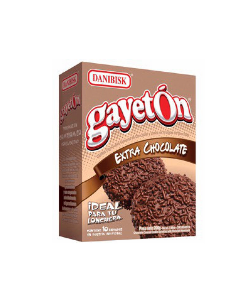 Danibisk Gayeton - galletas cubiertas de chocolate de Venezuela