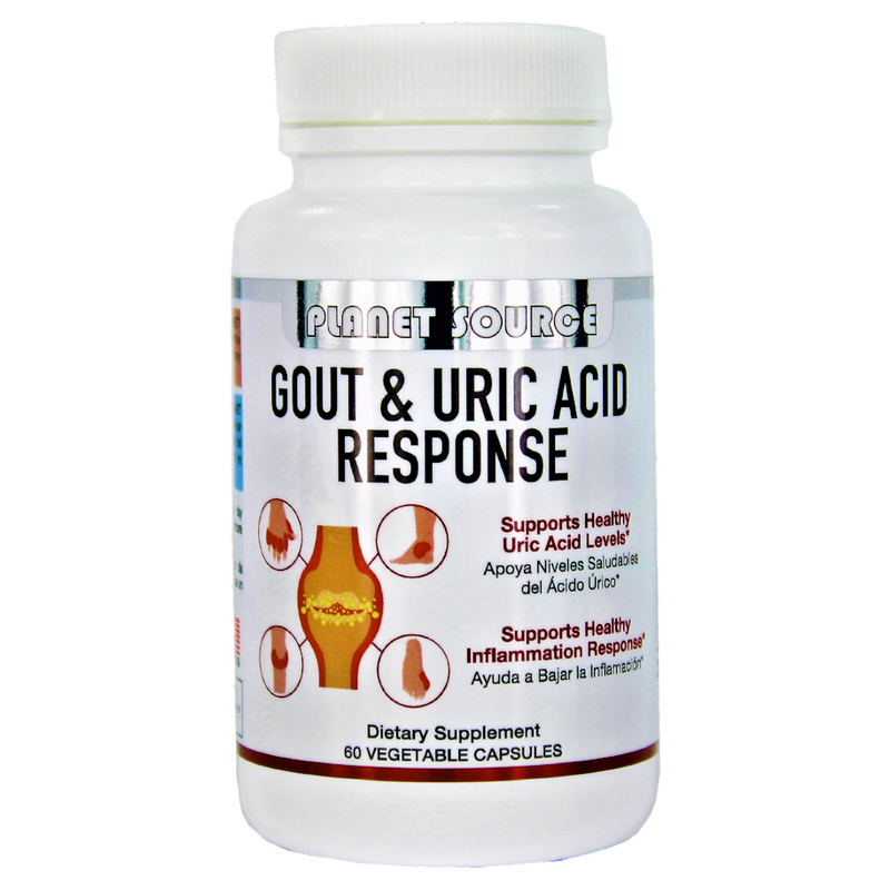 Planet Source Gout & Uric Acid Response