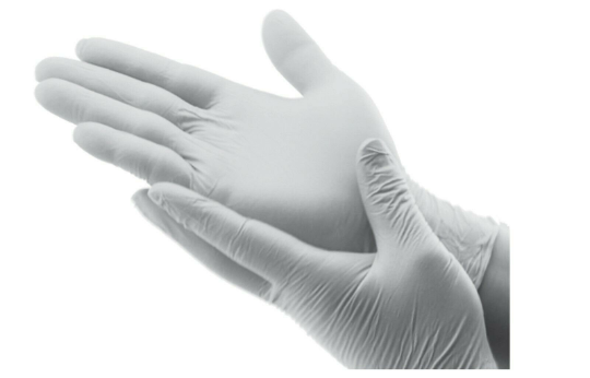 Valu Plus Latex Disposable Gloves size L