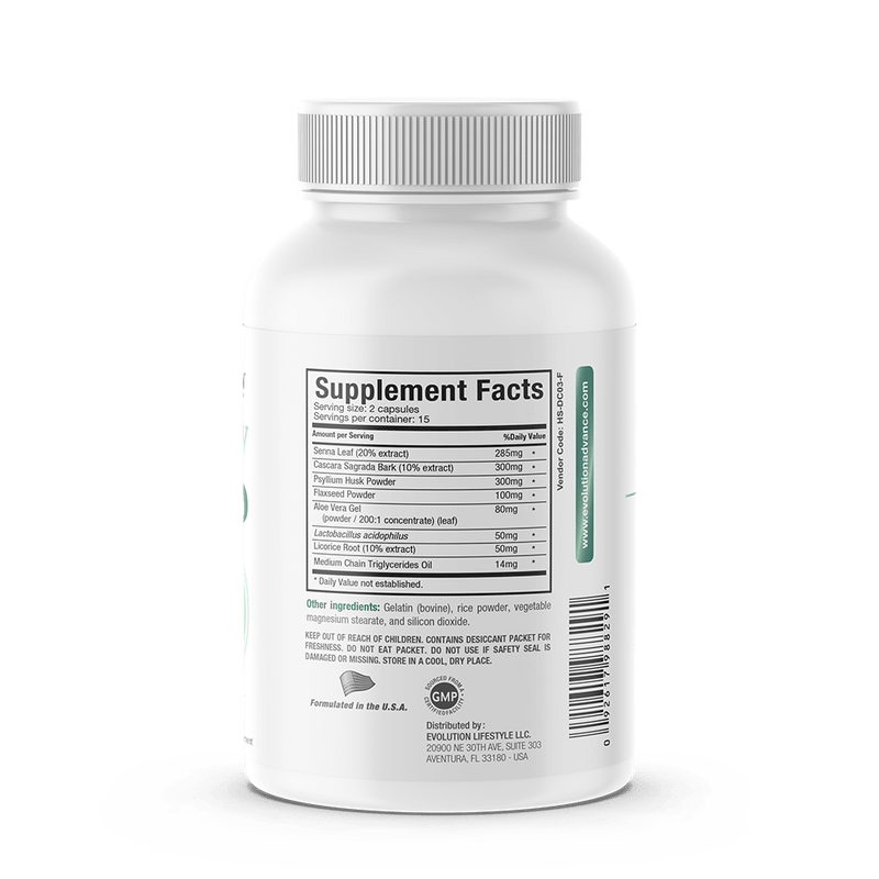 Evolution Advance Cápsulas de colon felices