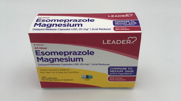 Leader Esomeprazole Magnesium Capsules