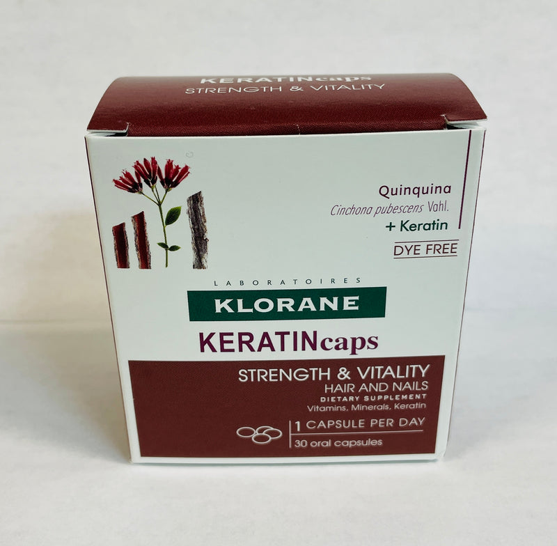 Klorane KERATIN Caps Hair and Nails Dietary Supplements Capsules
