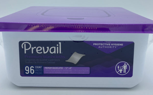 Prevail Premium Washcloths, 12" x 8 ", 96 CT