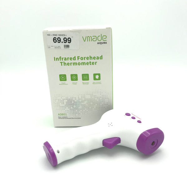 Frente a la frente infrarroja de Aiqura vmade sin termómetro de contacto - para adultos o niños