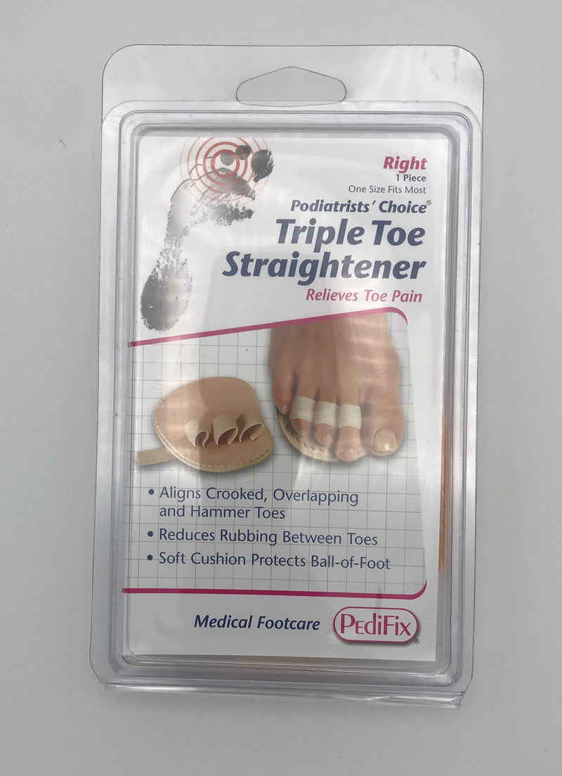 PediFix Podiatrists' Choice Triple Toe Straightener