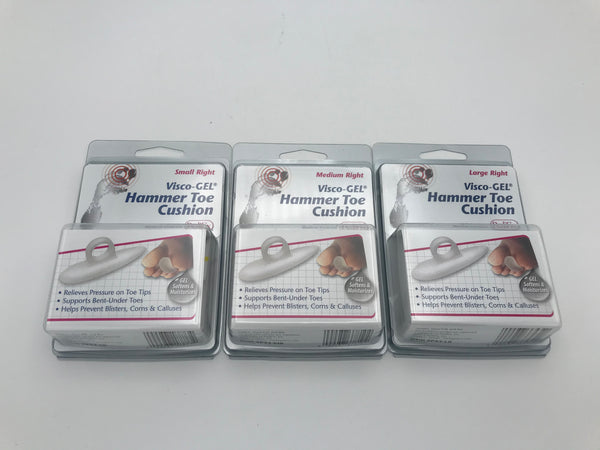 Pedifix Visco-GEL Hammer Toe Cushion S,M, L (Right)