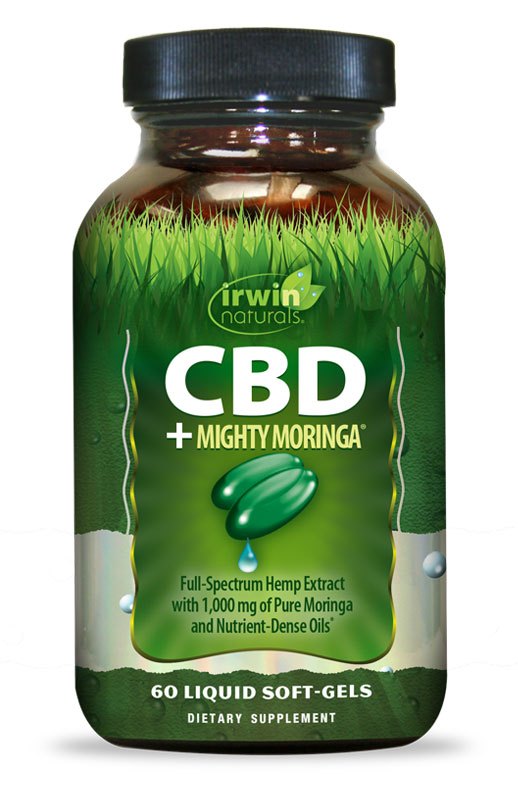 Irwin Naturals CBD+ Mighty Moringa