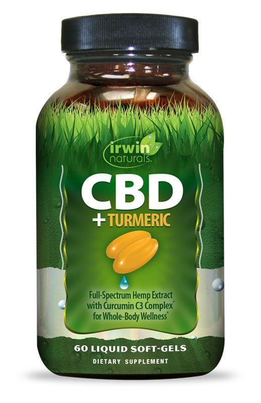 Irwin Naturals CBD+ cúrcuma