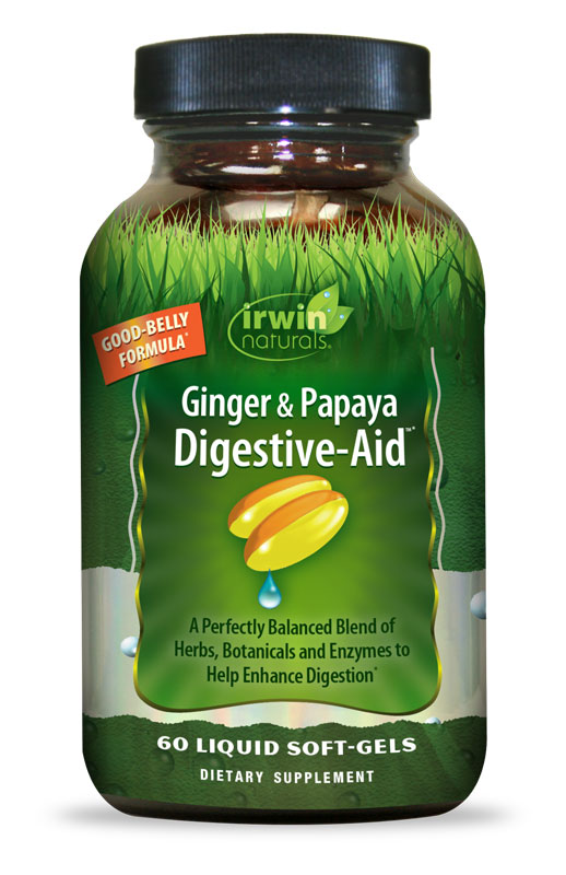 Irwin Naturals Ginger & Papaya Digestive-Aid
