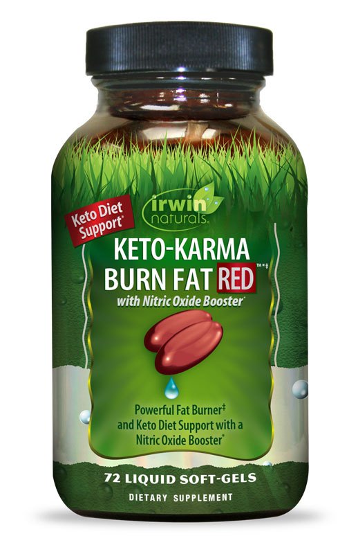 Irwin Naturals Keto-Karma Burn Fat Red