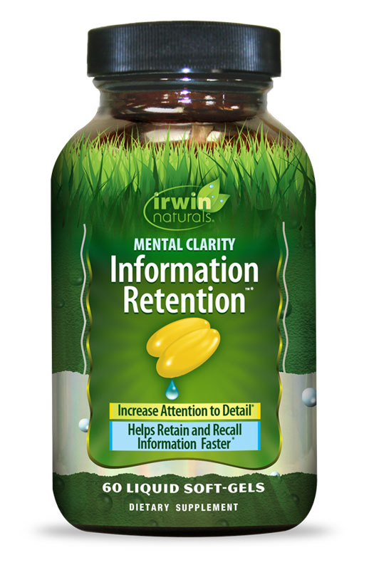 Irwin Naturals Mental Clarity Information Retención