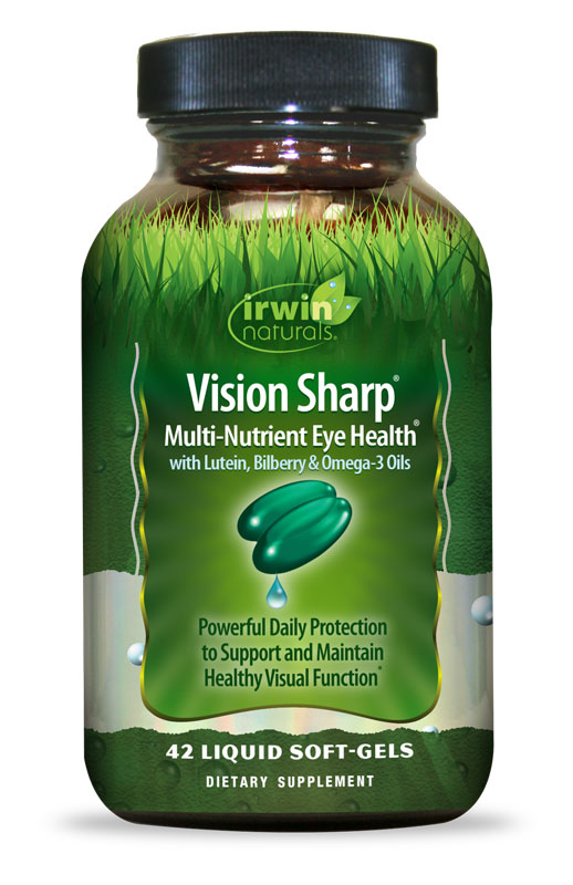 Irwin Naturals Vision Sharp Multi-Nutrient Eye Health 42 Softgels
