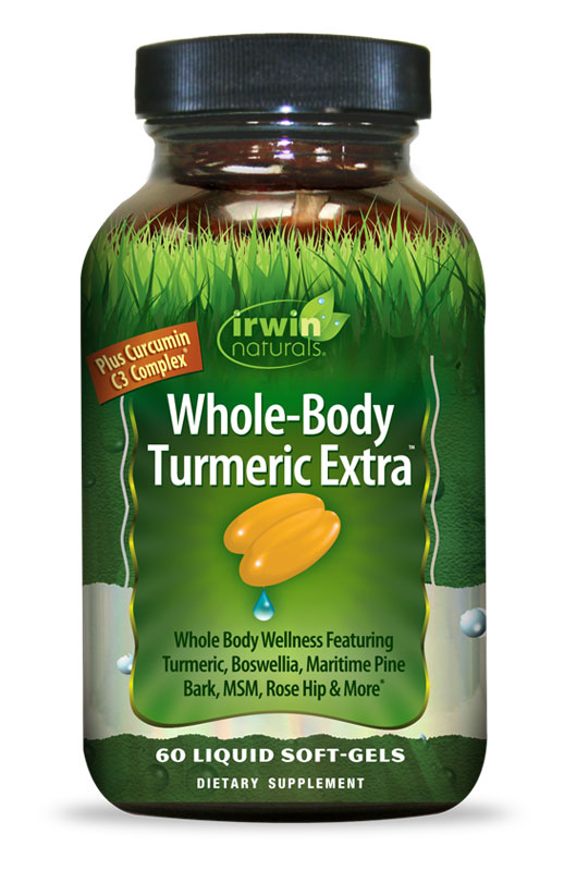 Irwin Naturals Extracto de cúrcuma de todo el cuerpo