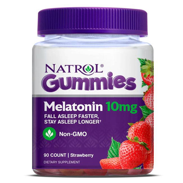 Natrol melatonin fresa 10 mg 90 gommies