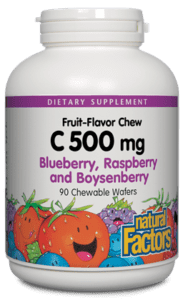Factores naturales Vitamina C 500 mg Casas de bayas